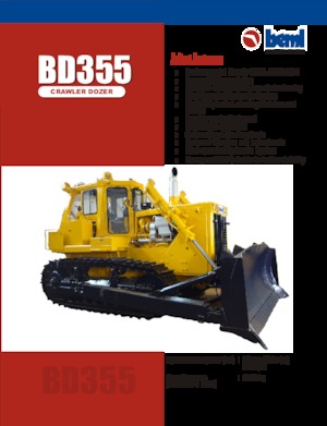 Верижен булдозер Beml BD355