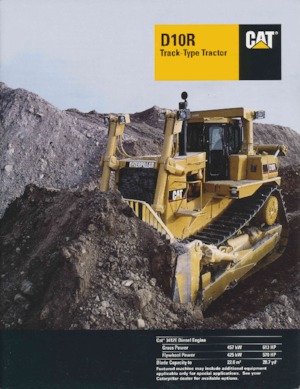 Верижен булдозер Caterpillar D 10 R