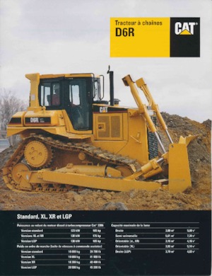 Верижен булдозер Caterpillar D 6 R XL SU