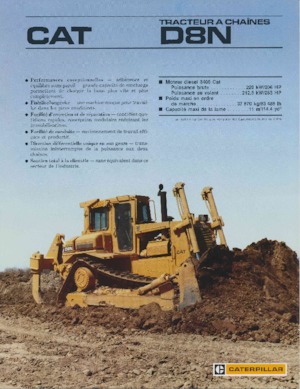 Верижен булдозер Caterpillar D 8 N