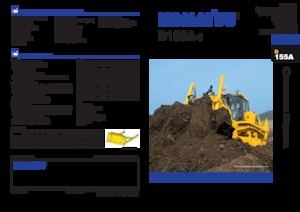 Верижен булдозер Komatsu D155A-6R