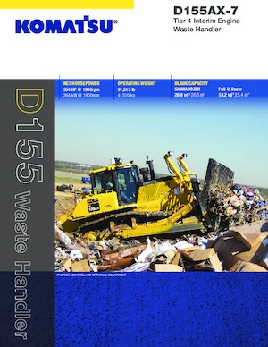 Верижен булдозер Komatsu D155AX-7 WH