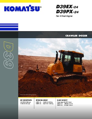 Верижен булдозер Komatsu D39EX-24