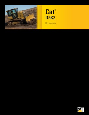 Верижен булдозер Caterpillar D5K2 XL