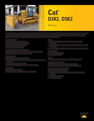 Верижен булдозер Caterpillar D5K2 XL SHIPHOLD/PORT HANDLING