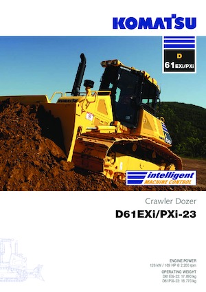 Верижен булдозер Komatsu D61PXi-23