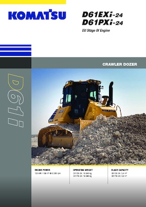 Верижен булдозер Komatsu D61PXi-24E0