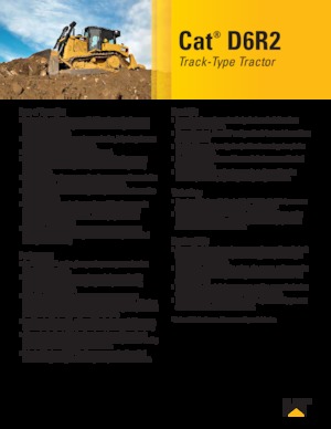 Верижен булдозер Caterpillar D6R2 LGP