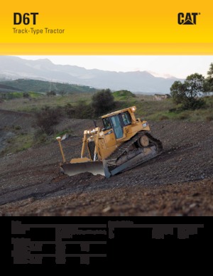 Верижен булдозер Caterpillar D6T LGP