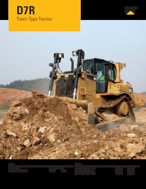 Верижен булдозер Caterpillar D7R