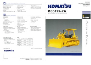 Верижен булдозер Komatsu D85ESS-2A