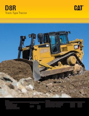 Верижен булдозер Caterpillar D8R