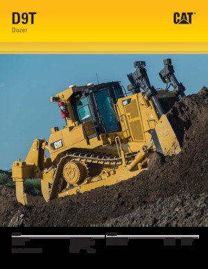 Верижен булдозер Caterpillar D9T