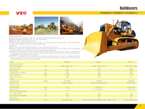 Верижен булдозер YTO PD320Y-1