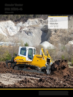 Верижен булдозер Liebherr PR 734-4 L