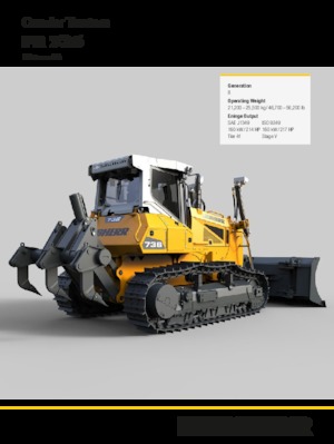 Верижен булдозер Liebherr PR 736 L G8.0