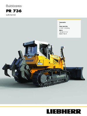 Верижен булдозер Liebherr PR 736 L G8.0