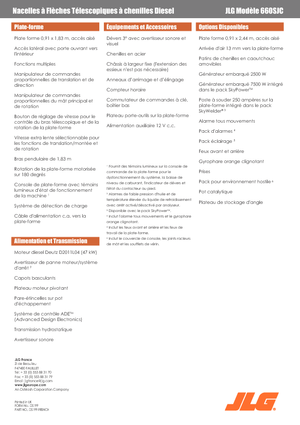 Пълзящи телескопични подемници JLG 660SJC