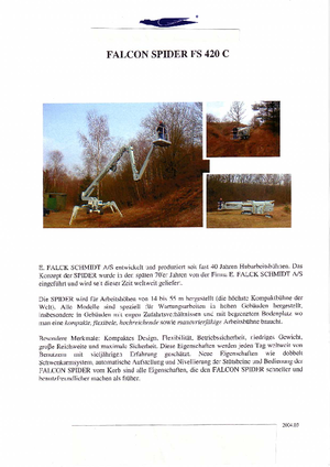 Пълзящи телескопични подемници Worldlift Industries AS - Rothlehner FS 420 C