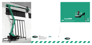 Пълзящи повдигачи с подвижна стрела Kato Imer Lem 2200