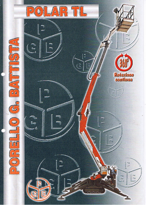 Пълзящи повдигачи с подвижна стрела Porello Polar TL 14,5