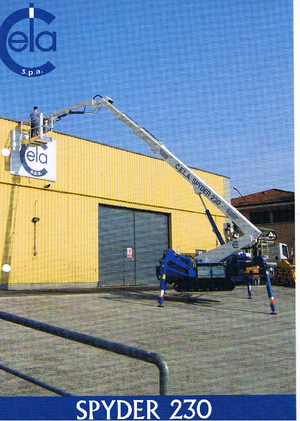 Пълзящи телескопични подемници CELA Spyder 230