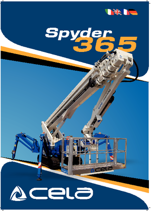 Пълзящи телескопични подемници CELA Spyder 365