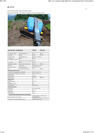 Пълзящи телескопични подемници Aichi SR12BJ