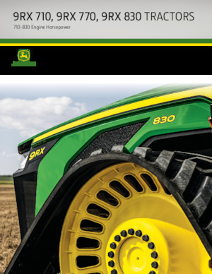 Верижни трактори John Deere 9RX 710 
