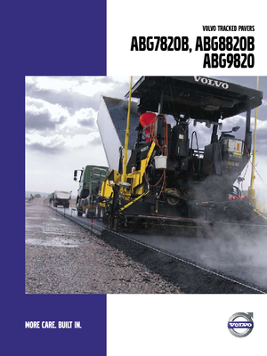 Верижни машини за асфалт Volvo ABG8820