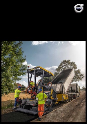 Верижни машини за асфалт Volvo ABG2820