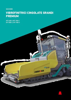 Верижни машини за асфалт Ammann AFT 800-3
