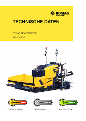 Верижни машини за асфалт Bomag BF 200 C 2 S 200