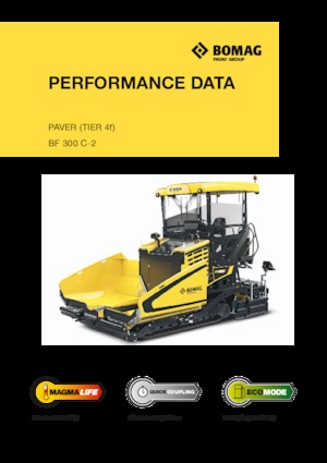Верижни машини за асфалт Bomag BF 300 C 2 S 340-2