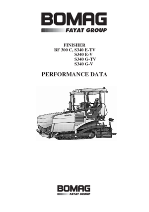 Верижни машини за асфалт Bomag BF 300 C-S 340-2