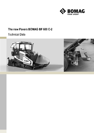 Верижни машини за асфалт Bomag BF 600 C 2 S 500