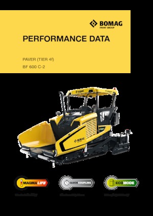 Верижни машини за асфалт Bomag BF 600 C 2 S 600