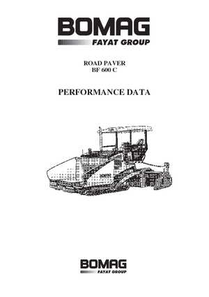 Верижни машини за асфалт Bomag BF 600 C-HSE