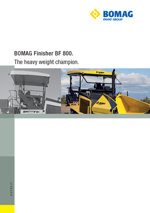 Верижни машини за асфалт Bomag BF 800 C S 600