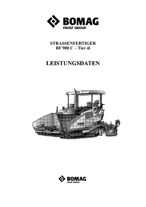 Верижни машини за асфалт Bomag BF 900 C S 600