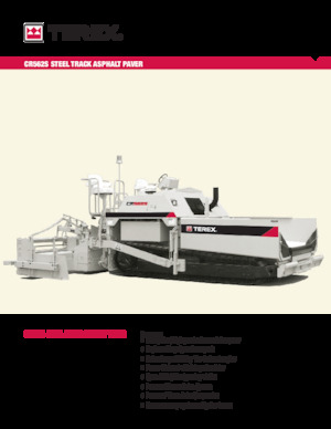 Верижни машини за асфалт Terex CR562S