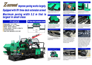 Верижни машини за асфалт Hanta F 1432 CE