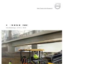 Верижни машини за асфалт Volvo P4820D ABG 