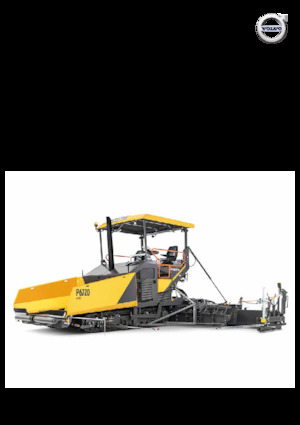 Верижни машини за асфалт Volvo P6720DL ABG 