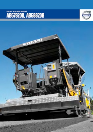 Верижни машини за асфалт Volvo ABG7820B