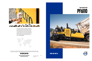 Верижни машини за асфалт Volvo PF 6110