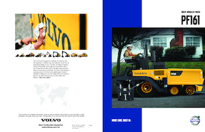 Верижни машини за асфалт Volvo PF161