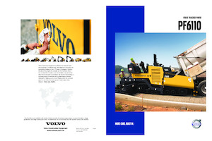 Верижни машини за асфалт Volvo PF6110