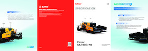 Верижни машини за асфалт Sany SAP30C-10