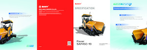 Верижни машини за асфалт Sany SAP45C-10